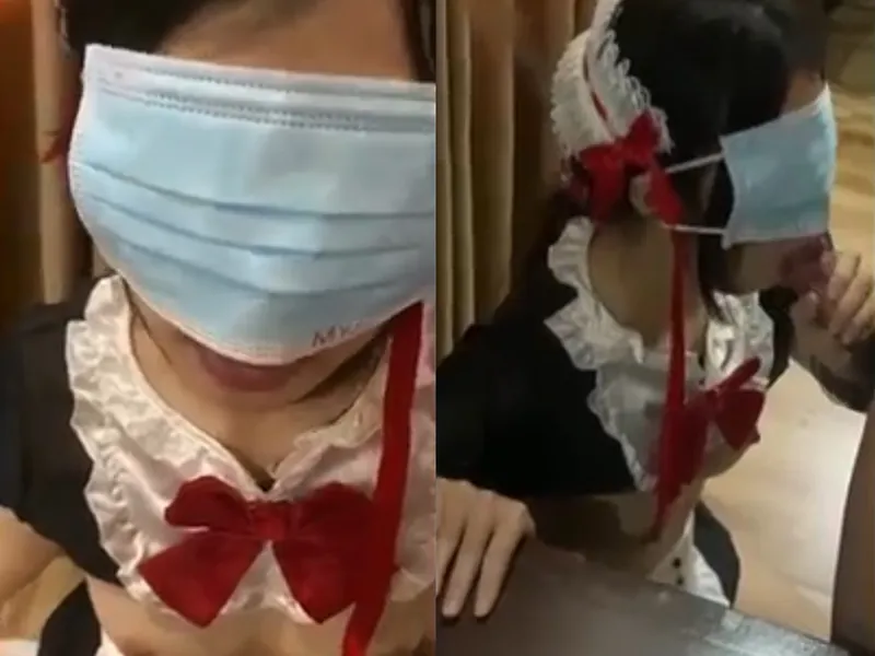 Bạn gái việt dâm cosplay nô lệ tình dục liếm bú con buồi điêu luyện